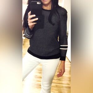 Rag and Bone Jeans Black and White Knit Sweater